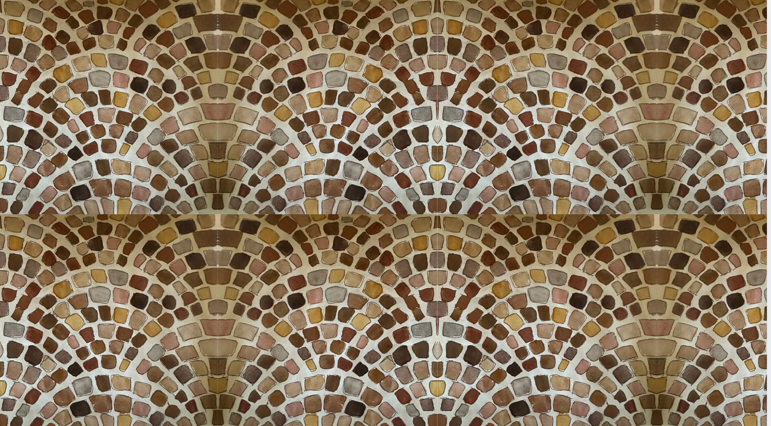 Mosaic Scallop detail