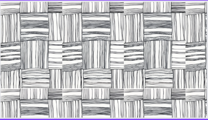 Applique Mono Pattern