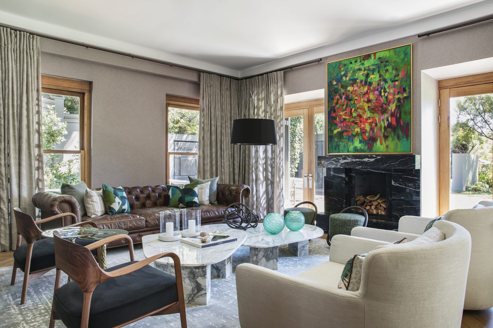 Art installation at Coronation Road