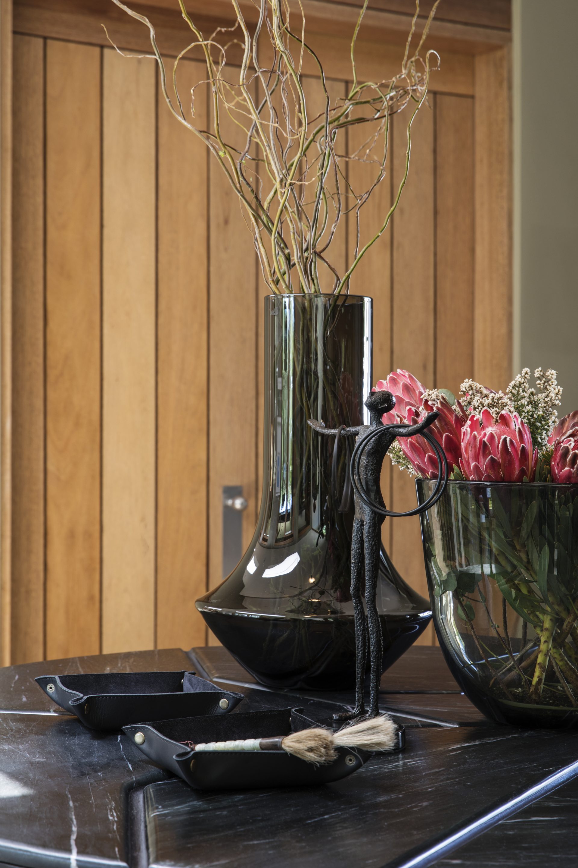 Curated wall arrangement