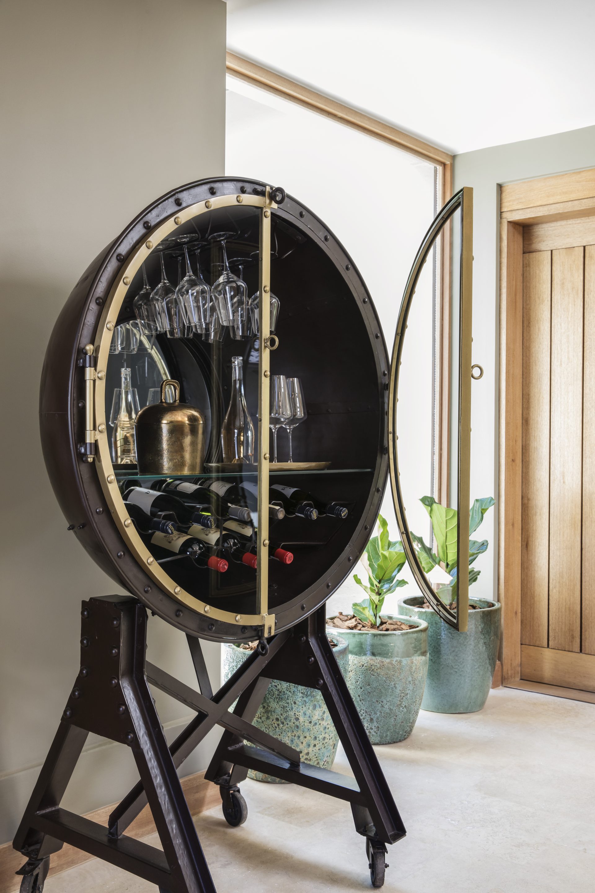 Bedroom art installation