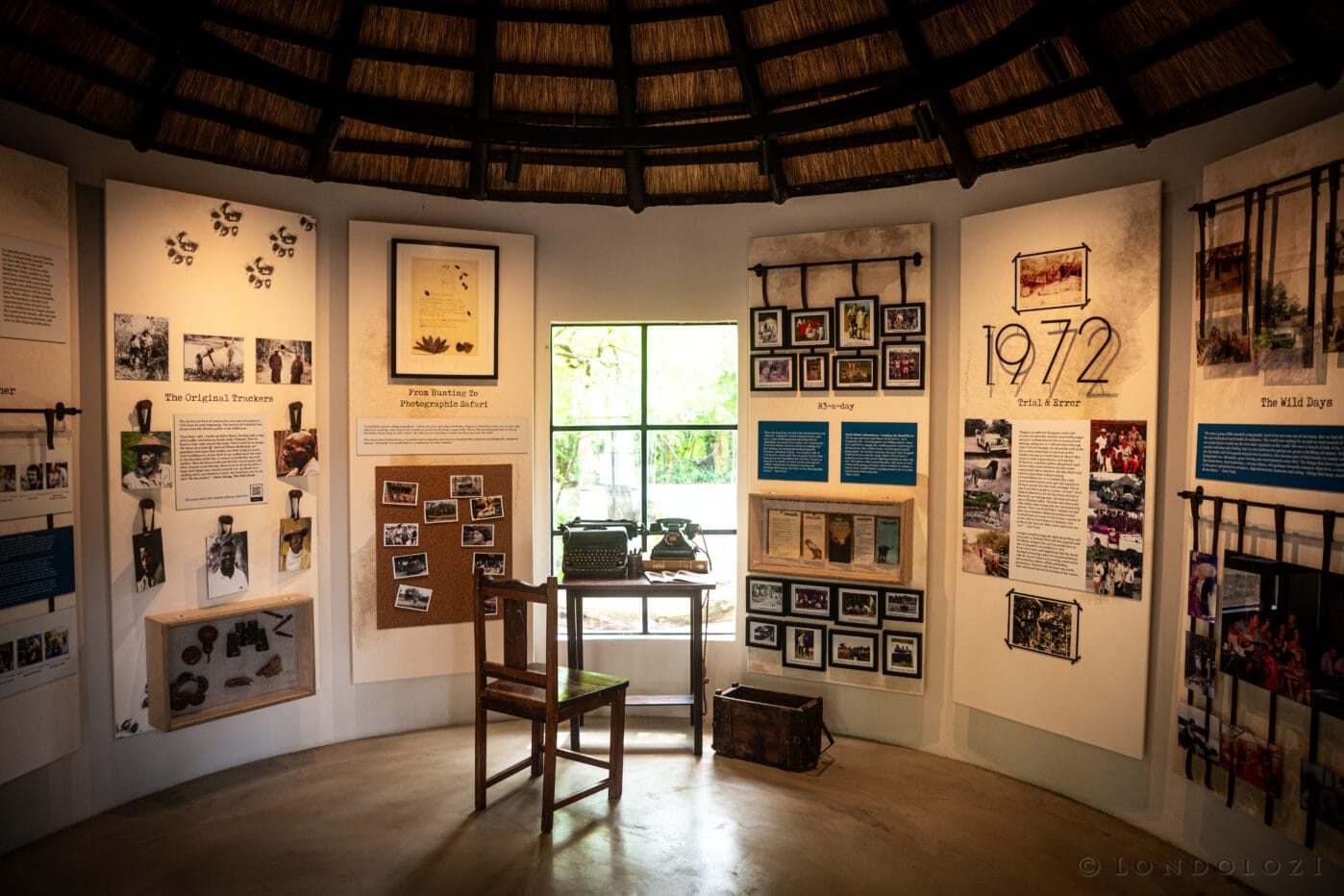 Rondavel installation detail