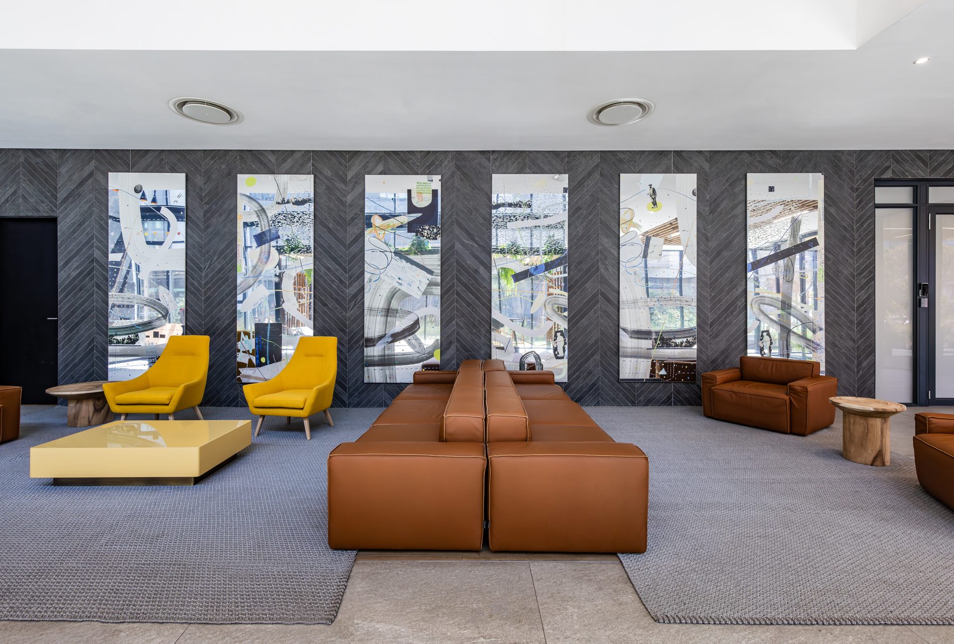 Munich Re headquarters art installation