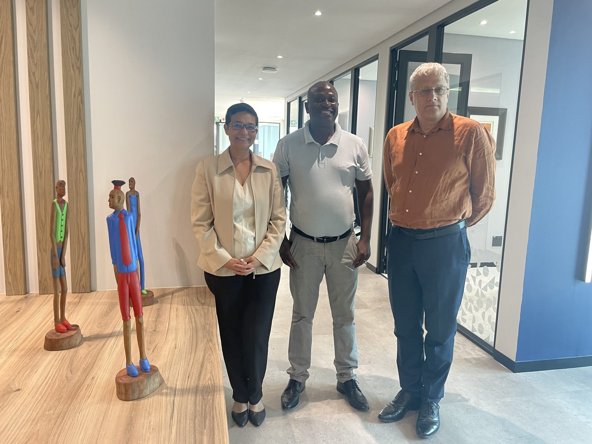 Artwork by Pebofatso Mokoena at Munich Re