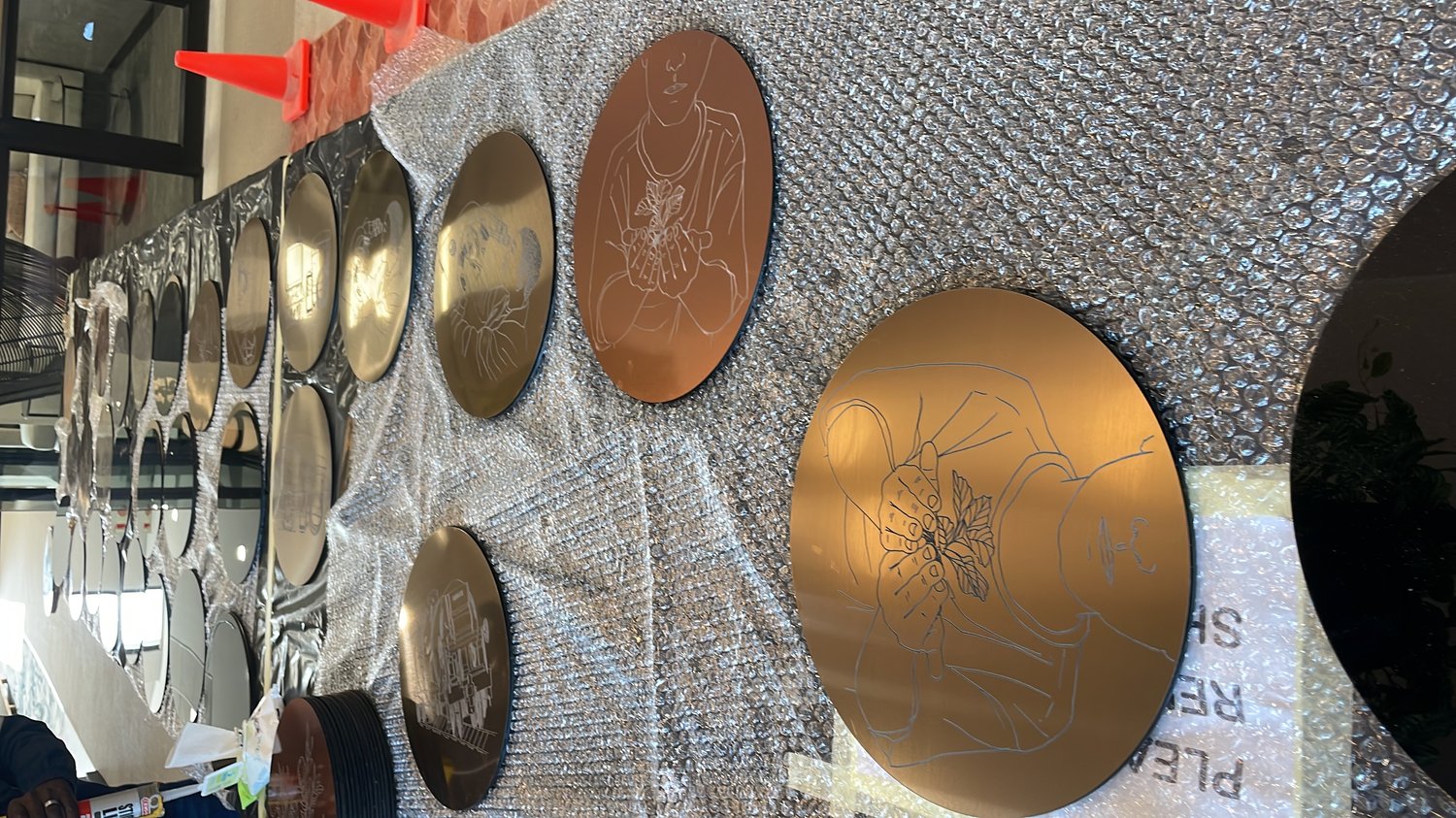 Omnia copper disk installation