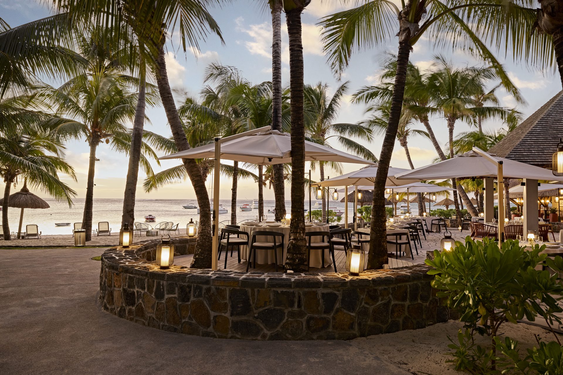 Wide view of installation