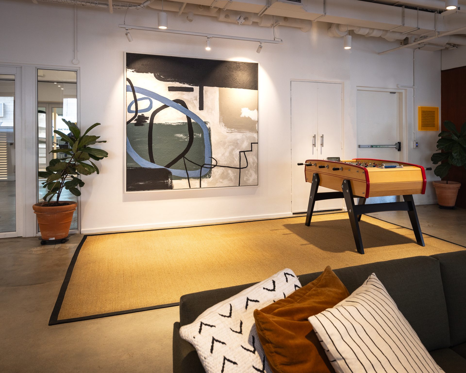 Mixed media wall piece