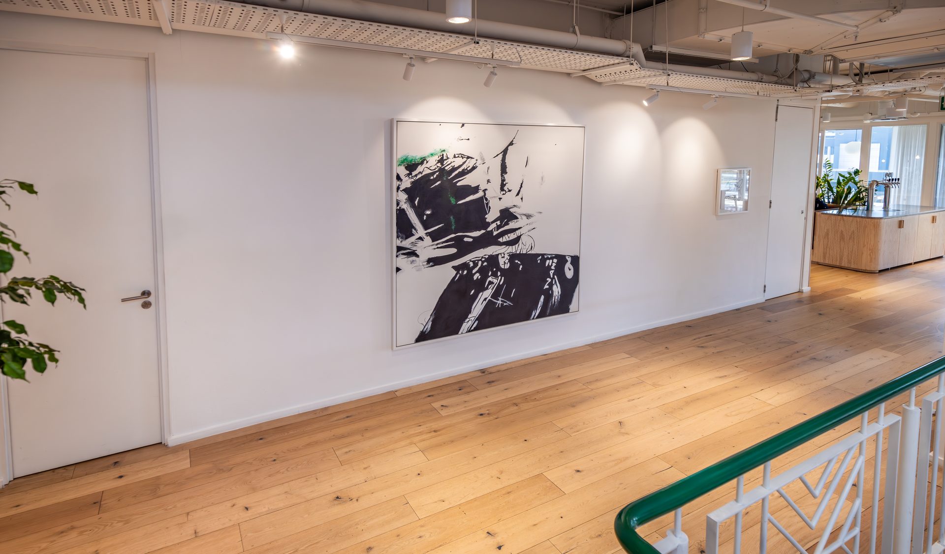 WeWork Sandton mural detail